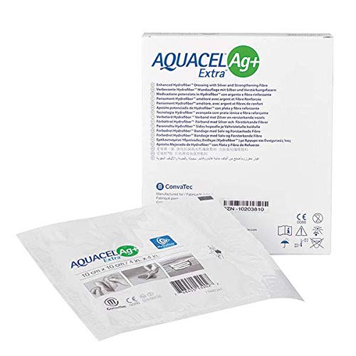 Aquacel AG Extra Compresses 10 x 10 cm Lot de 10