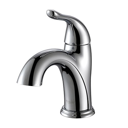 Kraus FUS-1011CH Arcus Single Lever Basin Bathroom Faucet Chrome Kraus FUS-1011CH Arcus Single Lever Basin Bathroom Faucet Chrome
