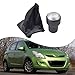 Gear Shift Knob Kit, For Hyundai Getz 2002-2010 Manual Car Gear Lever Set SK-Hyun12 Silver Cover 5R Speed Head And Cover, PU Leather Boot Kit
