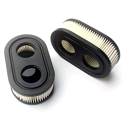 HURI Paquete de 2 filtros de aire para motores 550E 550EX Eco-Plus 575EX Series 4247 5432 5432K motor cortacésped sustituye a 798339 798452 593260...,