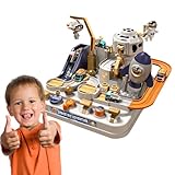 Generisch Juguete de para Coche – Circuito de Carreras, 3 minicoches, Pistas interactivas de | Juego de educación Preescolar para niñas de 3, 4, 5, 6, 7, Aprender a Usar en