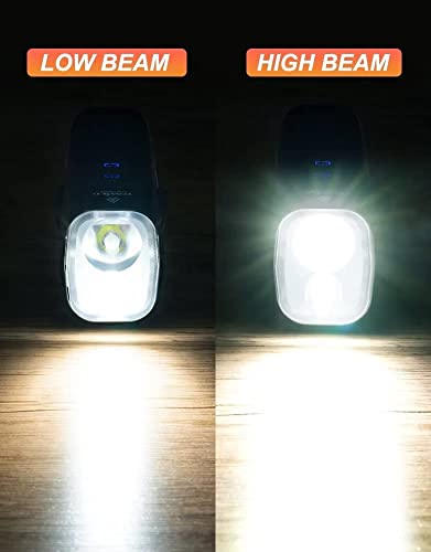 TOWILD DLite1800 Bike Lights,1800LM Dual Light Source System,Compatible with Garmin/GoPro Mount,5000mAh Rechargeable Battery,Waterproof Bike Front Light for Commuter Cyclists - image 4