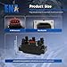 ENA Ignition Coil Pack Compatible with Ford Mazda Mercury F150 E150 E250 Econoline Mustang Ranger Taurus Windstar B3000 Cougar Mystique Sable Thunderbird 3.0L 3.8L 4.2L V6 Replacement For FD488 C901