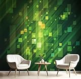 Papier peint photo 3D élégant：Avec de superbes motifs imprimés en 3D,des détails haute définition,des motifs vifs,des couleurs vives,ce Mosaïque Carrée papier peint mural ajoute une touche fraîche et moderne à n'importe quel espace,laissez-vous détendre dans un environnement agréable.