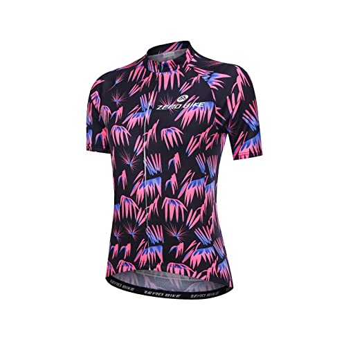 Donne Abbigliamento da Ciclismo, Traspirante Leggero e Comodo Maglie da