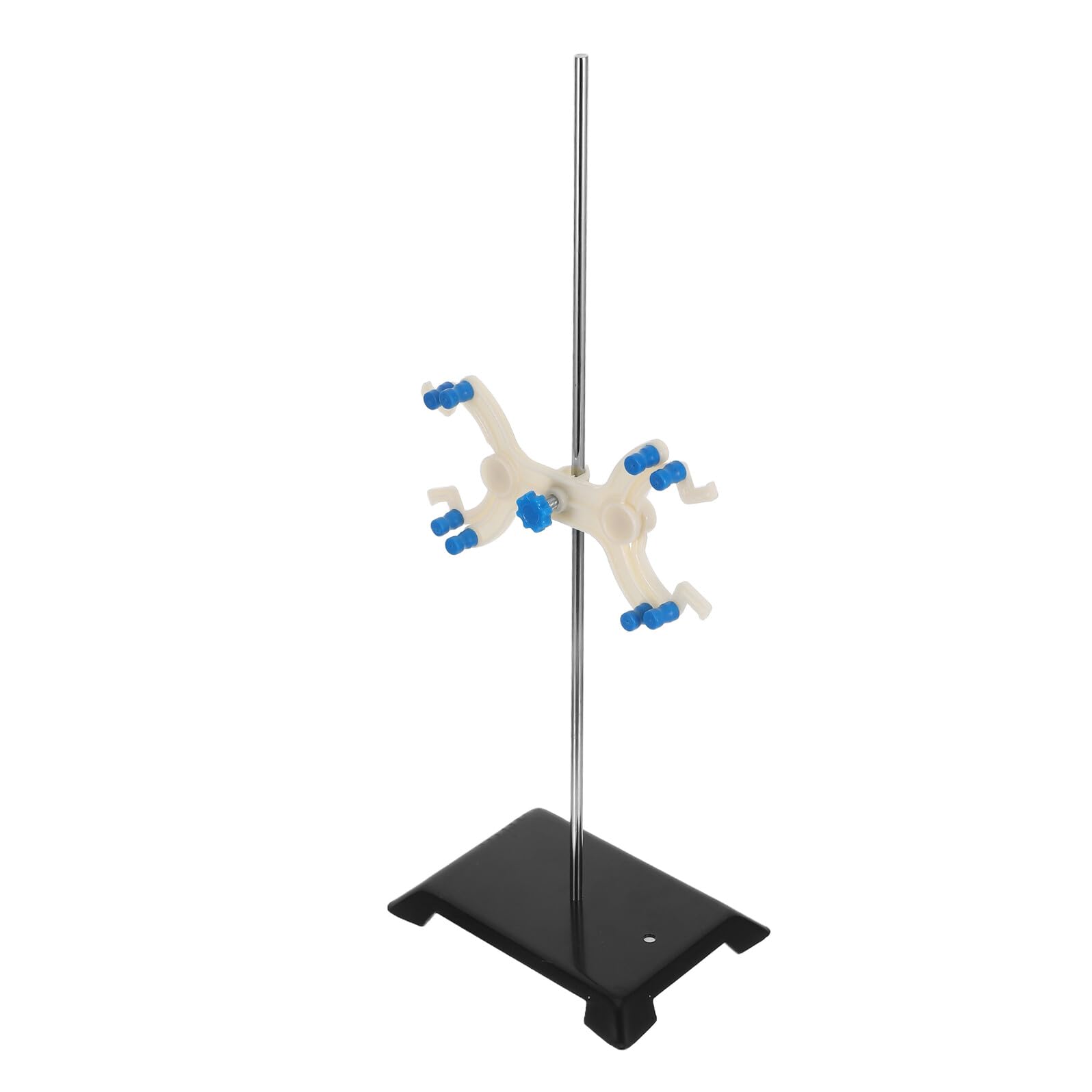Healvian Buretta Semplice in di Installazione e per Chimica Esperimenti Supporto Ferro con Facile Manutenzione Contesto di Laboratorio