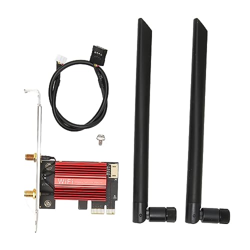 Carte PCIE AX210 WiFi 6E avec Bluetooth 5.3 et technologie MU MIMO