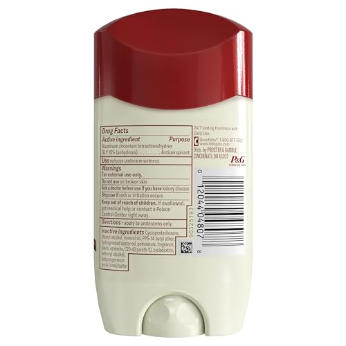 Image of Old Spice Antiperspirant & Deodorant for Men, 24 /7 Sweat & Odor Protection, 24 /7 Freshness with Long Lasting Scent, Gentle on Skin, Dry Feel, Grassland with Shea Butter Scent, 2.6 oz (Pack of 3)