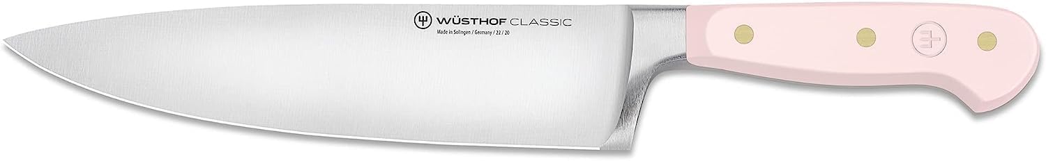 Wusthof Classic Pink Himalayan Salt 8" Chef's Knife- Personalized Engraving Available