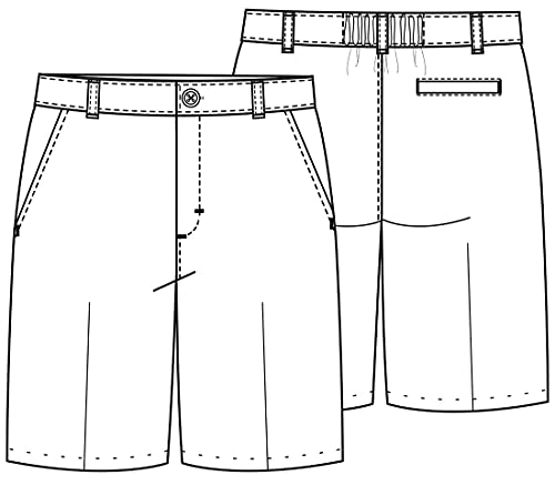 Image of Classroom Boys' Boys Husky Flat Front Shorts