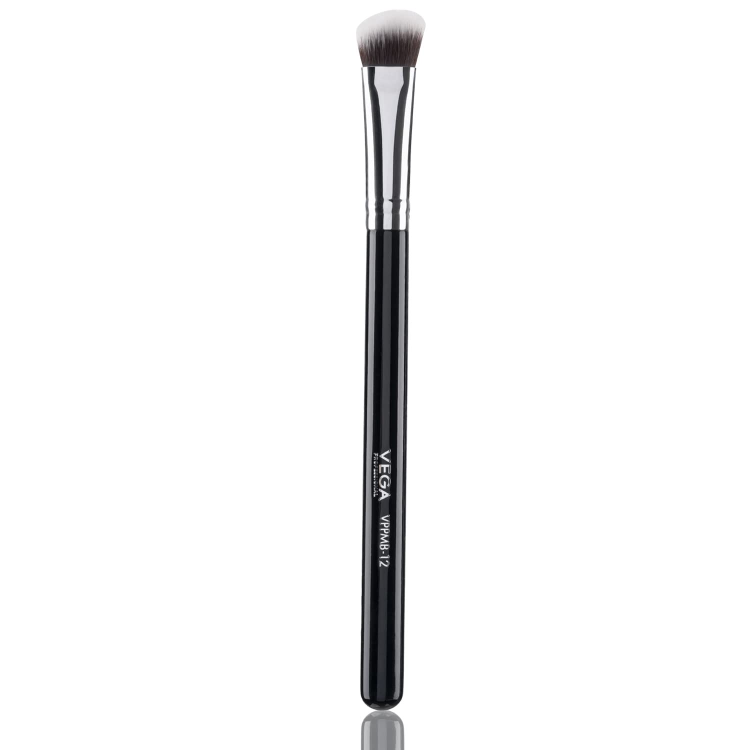 VEGA PROFESSIONAL Mini Angled Kabuki Brush, Soft Bristles, Copper Furrele, Wooden Handle, (VPPMB-12)-picture-35