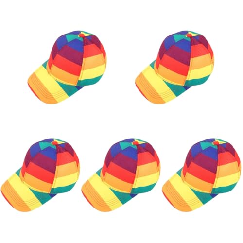Casquette de baseball arc-en-ciel pour hommes et femmes chapeau de soleil extérieur