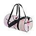 ZOMOY Bolsa de Deporte,Ballet Dancer Tree Polka Point Gimnasia Rítmica Art Lover Girl Design,Nuevo de Cubo de impresión Bolsas de Ejercicios Bolsa de Viaje Equipaje Bolsa de Lona