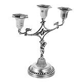 Chandelier en métal : conception artisanale, il restera stable sur la table sans craindre de tomber, chandeliers vintage