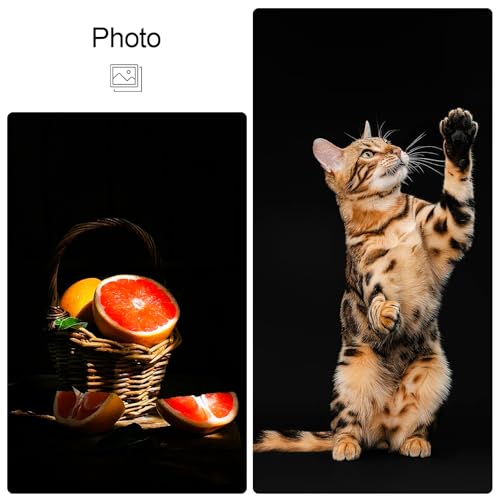 Fondo negro de terciopelo 5x6.5 pies para fotografía miniatura 6