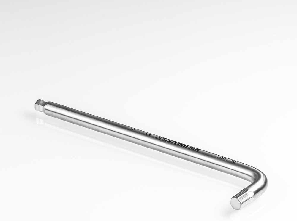 Stainless Steel Hex (Allen) Key (Ball End), Long