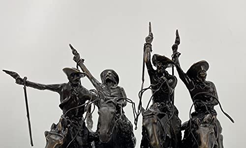 Estatua de bronce macizo Coming Through The Rye mini miniatura 5