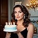 Zcbzbn Damen Geburtstag Krone, Geburtstag Stirnband, Geburtstag Tiara Prinzessin Strass Geburtstag HüNdin Stirnband, Geburtstag Party Supplies, Sweet Birthday Accessories