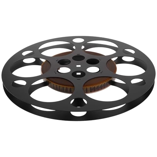 Bobine de film décoration murale vintage suspension métal pour cinéma