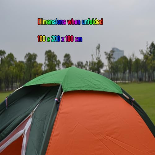 Carpa para camping ligera para 1 persona, impermeable y transpirable miniatura 3