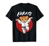 Karate Tiger Crane Kick - Jungen und Mädchen Karate Tiger T-Shirt