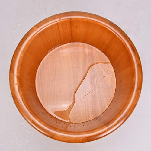 Spa de pies de madera tipo barril para pedicura miniatura 6