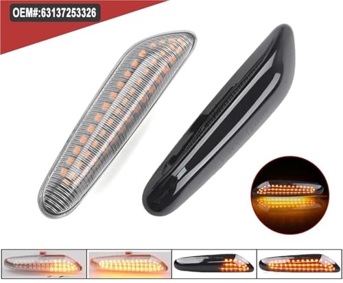 Intermitente secuencial LED para solucionar parpadeos débiles en BMW E61 E90 4