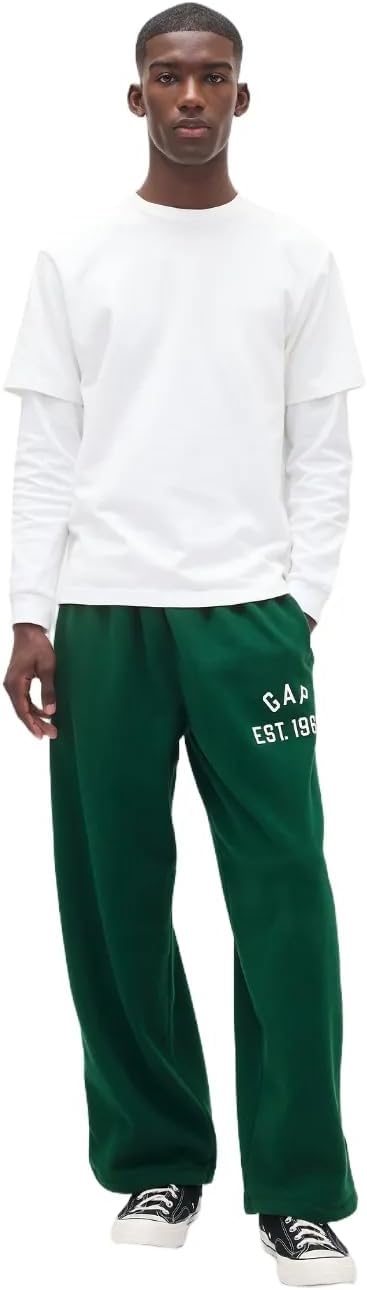 Gap Mens Baggy Fit Logo Pant