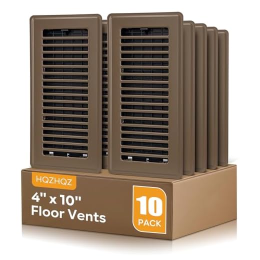 Floor Register 4x10 Heavy Duty Vent Covers