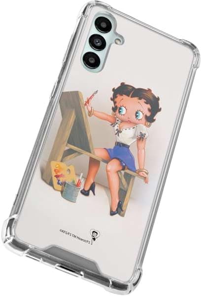 Skinit Clear Phone Case Compatible with Galaxy A15 5G - Officially Licensed Betty Boop The Artist Design