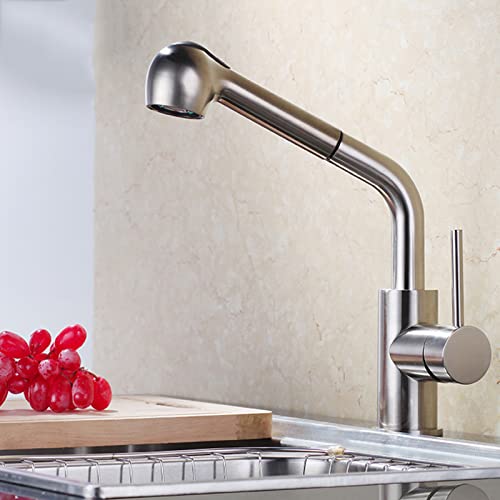 Robinet de cuisine en laiton mitigeur moderne et robuste pour évier