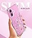 GVIEWIN for iPhone 16 Case Floral, with Screen Protector&Camera Lens Protector, [Non Yellowing] Soft Shockproof Clear Phone Protective Cover for Women, Flower Pattern Design 6.1