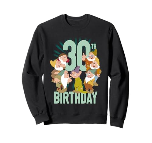 Sweatshirt d'anniversaire 30 ans Disney Blanche-Neige et les sept nains