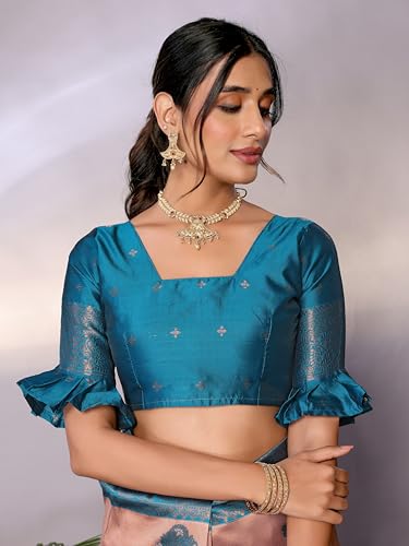 Image of Avantika Fashion Women's Kanjivaram Soft Silk Banarasi Sarees With Blouse Piece For Women