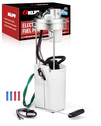 OKLPF Electric Fuel Pump Module Assembly E3609M Compatible With 2004-2007 Chevy Silverado 1500 2500 HD Classic & GMC Sierra 1500 2500 HD V6 4.3L V8 4.8L 5.3L 6.0L 8.1L with Pressure Sensor