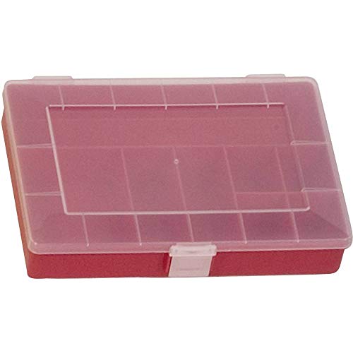 hünersdorff GmbH Boîte à Assortiment PP Compact, 8 compartiments 170X250X46 Mm, Rouge