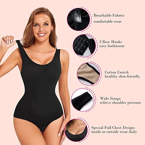 Image of Women Spandex & Nylon High Compression Body Suit (ED009)