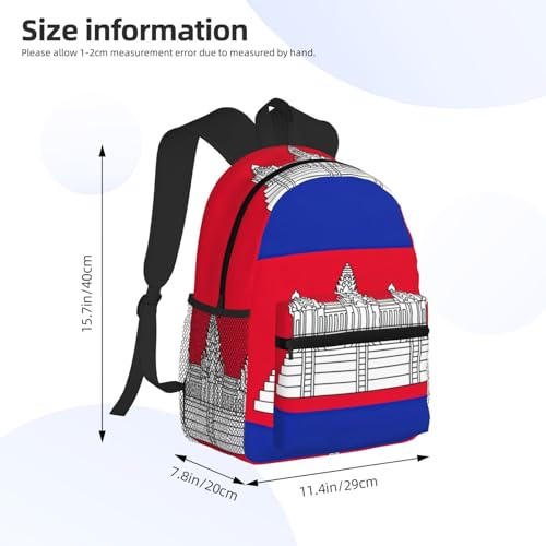 Sac à dos drapeau de la Biélorussie léger pour soulager vos épaules