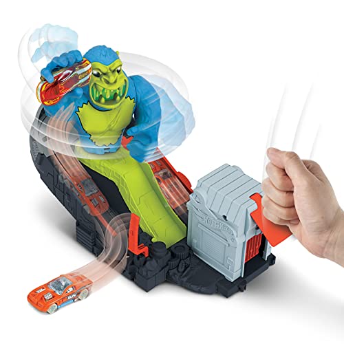 Hot Wheels City Gator Garage Attack Play Set #TOP2