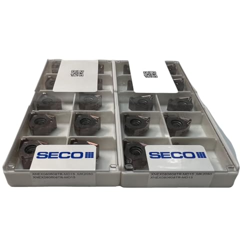 Plaquettes de fraisage XNEX080608TR-MD15 MK2050 en carbure boite de 10