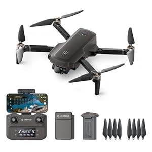 UranHub G30 Drone with Camera 4K, GPS FPV Drones for Adults with 31-Min Flight/Auto Return/Intelligent Flight/Altitude Hold/Battery Dock, RC Toys for Men, Under 249g