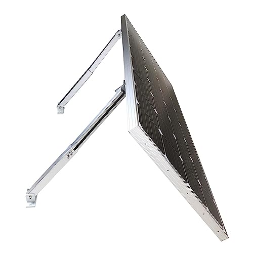Support panneau solaire toit plat orientable de 10 à 60 degrés