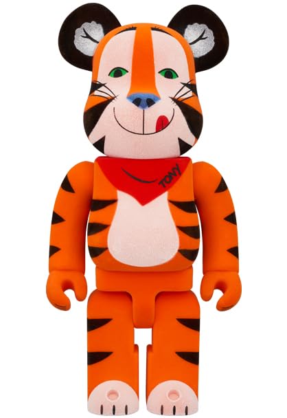 Amazon.co.jp: BE@RBRICK TONY THE TIGER VINTAGE FLOCKY Ver.100 