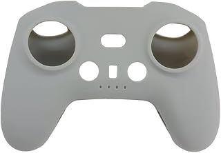 Scratch-Proof Silicone Cover for DJI Avata/FPV Remote Controller 2 Dust-Proof Scratch-Proof Protective Sleeve Case RC Quadcopter Drone Accessories (Grey)