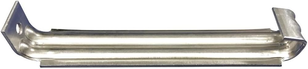 (100) 6" Aluminum Hanger No Clip for K-Style Gutters.