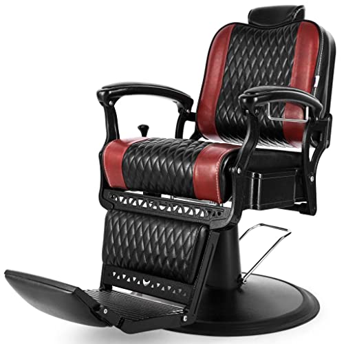 Artist hand Retro Barber Chair Classic Heavy Duty Barber Chairs