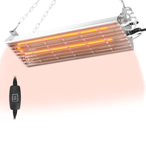 Energy Saving 600W Coop Heater with 2-Mode Switch, Adjustable Winter Warmth for 15 Sq Ft Chicken Coops, Safe & Thermostat Controlled Alternative by XINYIQI - Used condition - US$33.21