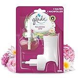Glade (Brise) Electric Scented Oil Halter, elektrischer Raumduft mit Duftöl inkl. 1 Nachfüller, Relaxing Zen, 20 ml