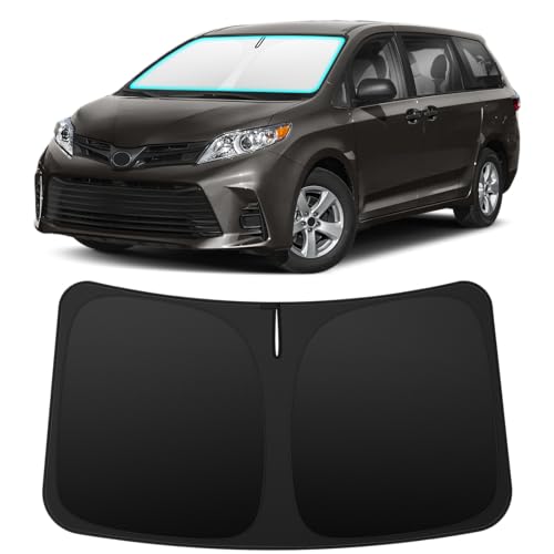 Image of INSAUTO Custom Fit Windshield Sun Shade for Toyota Sienna 2011-2020