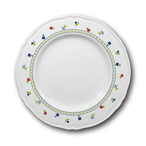 Servizio da tavolo fiori 6 persone